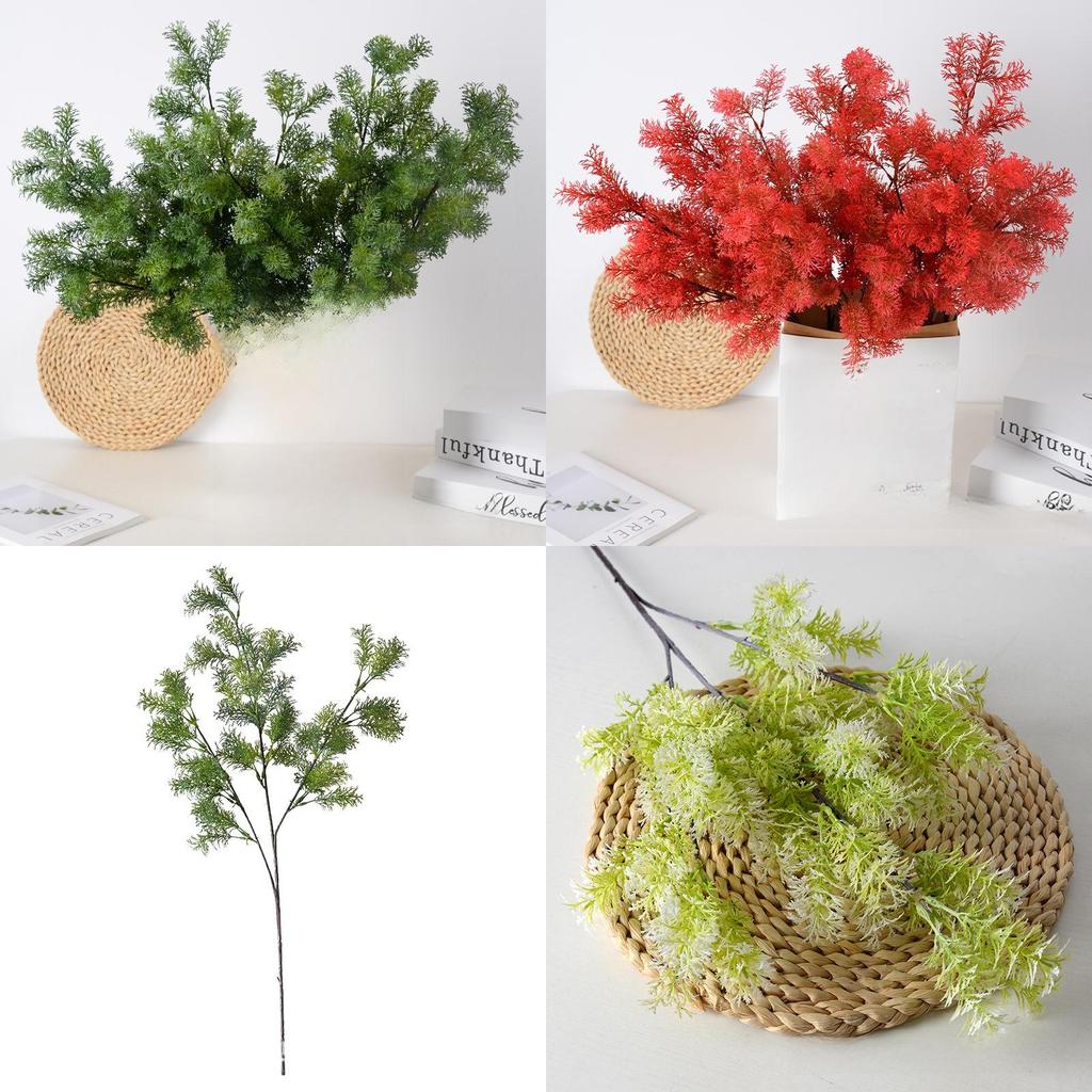 Synthetic Greenery Bonsai With Plastic Craft For Event Decor And Garden Display
