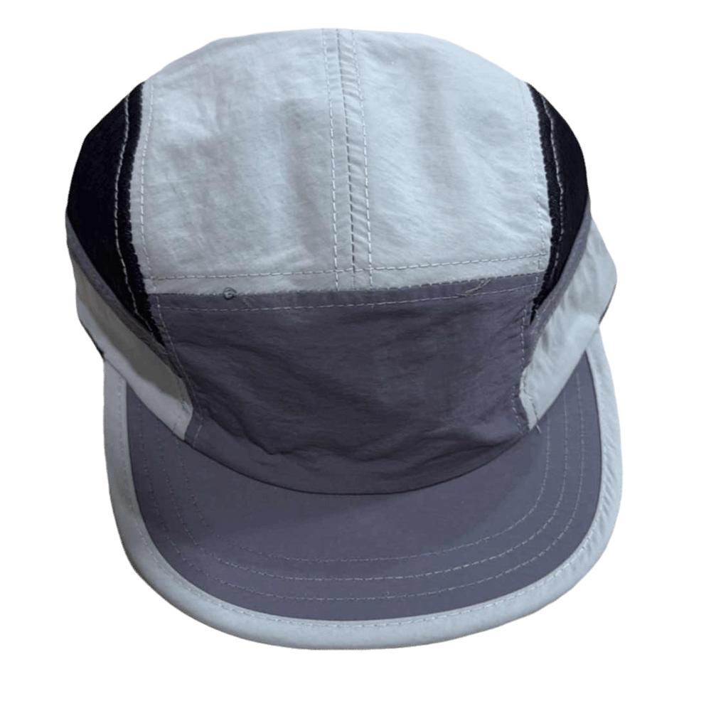 Color-Blocked Breathable Peaked Cap Soft Brim Mesh Running Caps Quick-drying Baseball Cap Camping