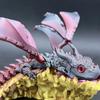 3D-печатная 3D-печатная фигурка дракона Крылатый дизайн Многосуставной подвижное крылатое транспортное средство Дракон Настольные животные Декор