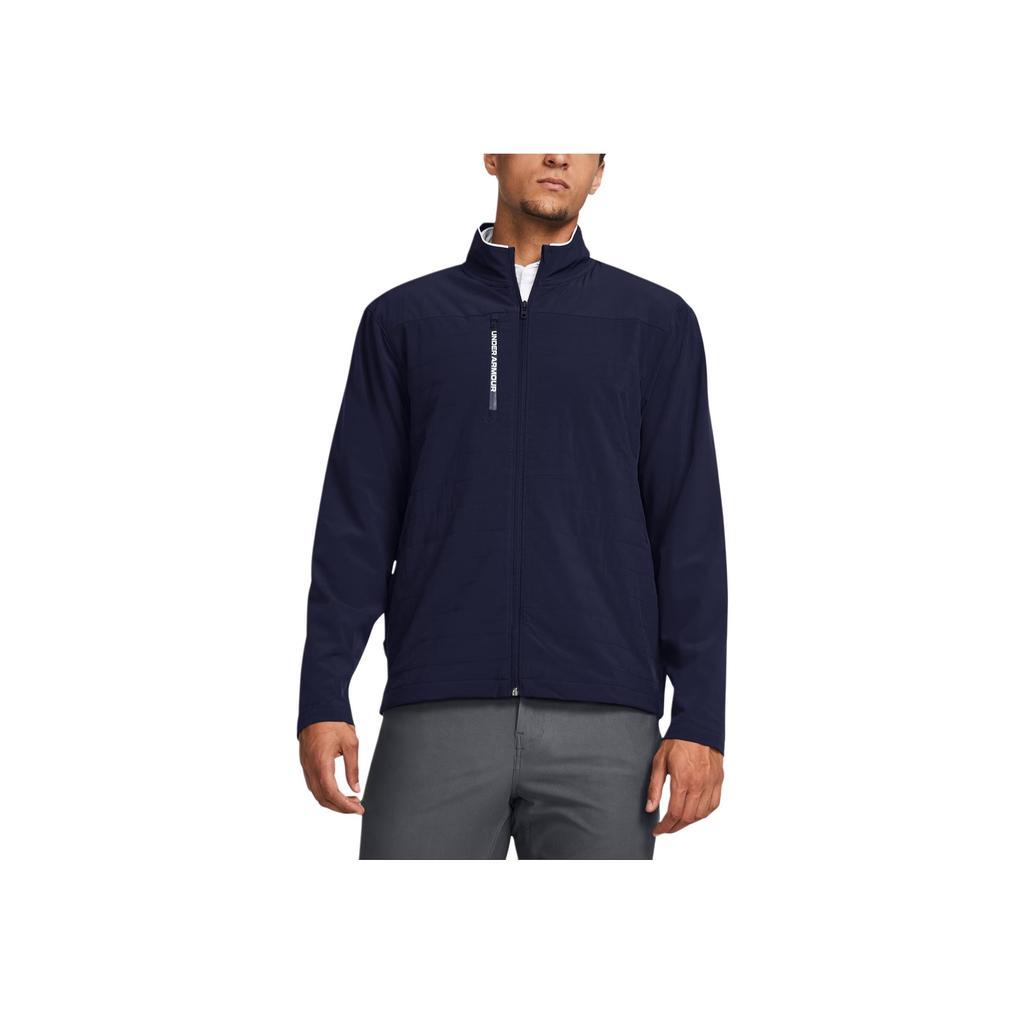Under Armour Мужская куртка для гольфа Storm Revo Solid, темно-синяя 1379721-410