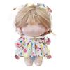 Multicolor Miniature Dress Suit Lolita Maid Attire Doll Headwear Dress Set  Cotton Stuffed Doll