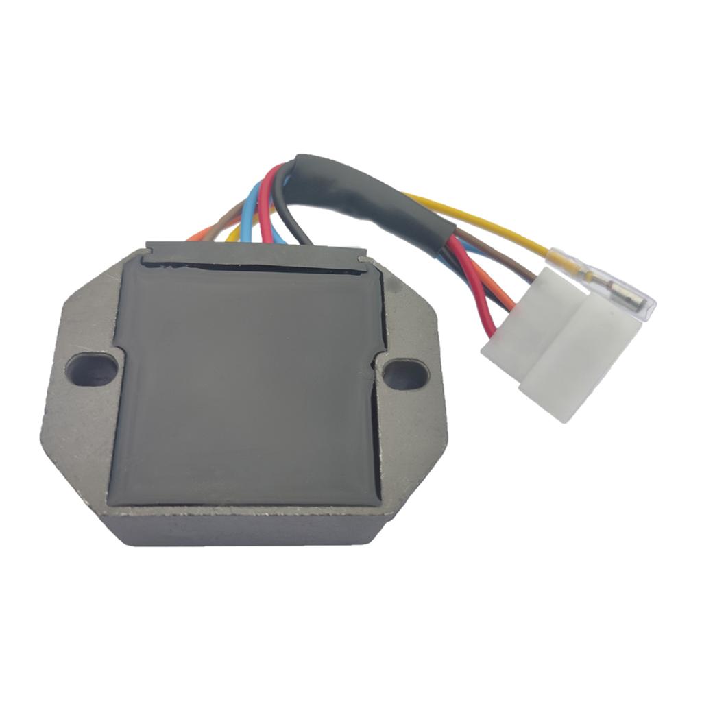 Совместимый для 119653-7771011 119640-77711 RS5121 мотоциклетный алюминиевый регулятор напряжения, выпрямитель, стабилизатор тока 12 В