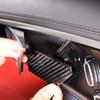 2PCS Carbon Fiber Inner Handle Decorative Frame For Jaguar F-TYPE 2013-