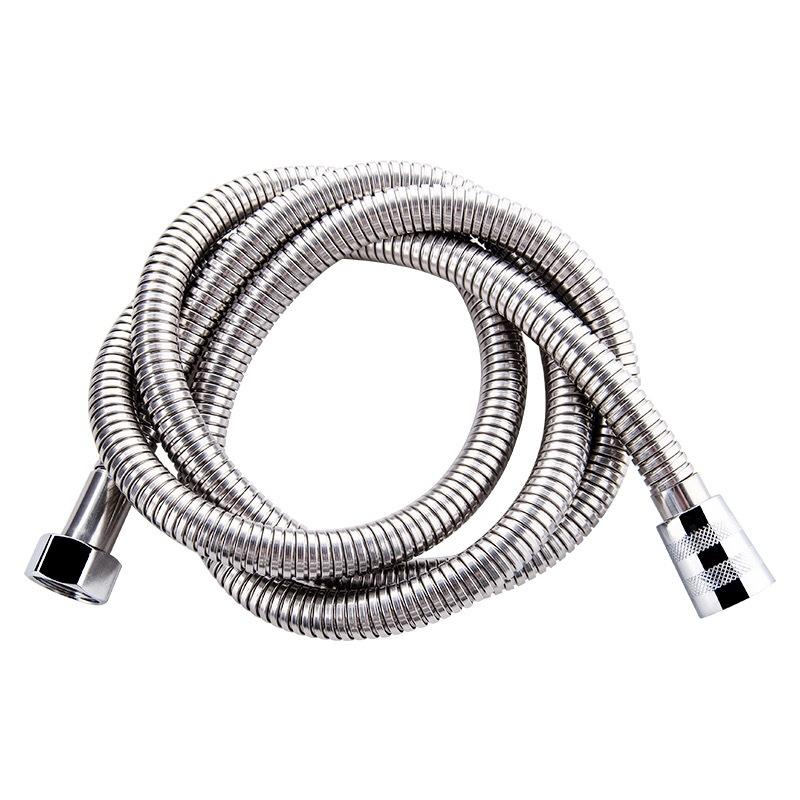 Stainless Steel Flexible Shower Hose Long Bathroom Shower Water Hose Extension Plumbing Pipe Pulling Tube Bathroom Accessories