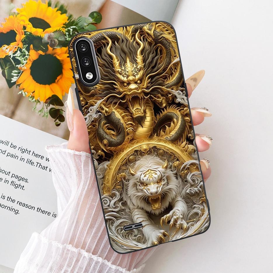 For LG K22 Case LM-K200 LMK200B Luxury Butterfly Tree Painted Cover Soft Silicone Phone Case For LG K22 K 22 LGK22 Fundas Bumper