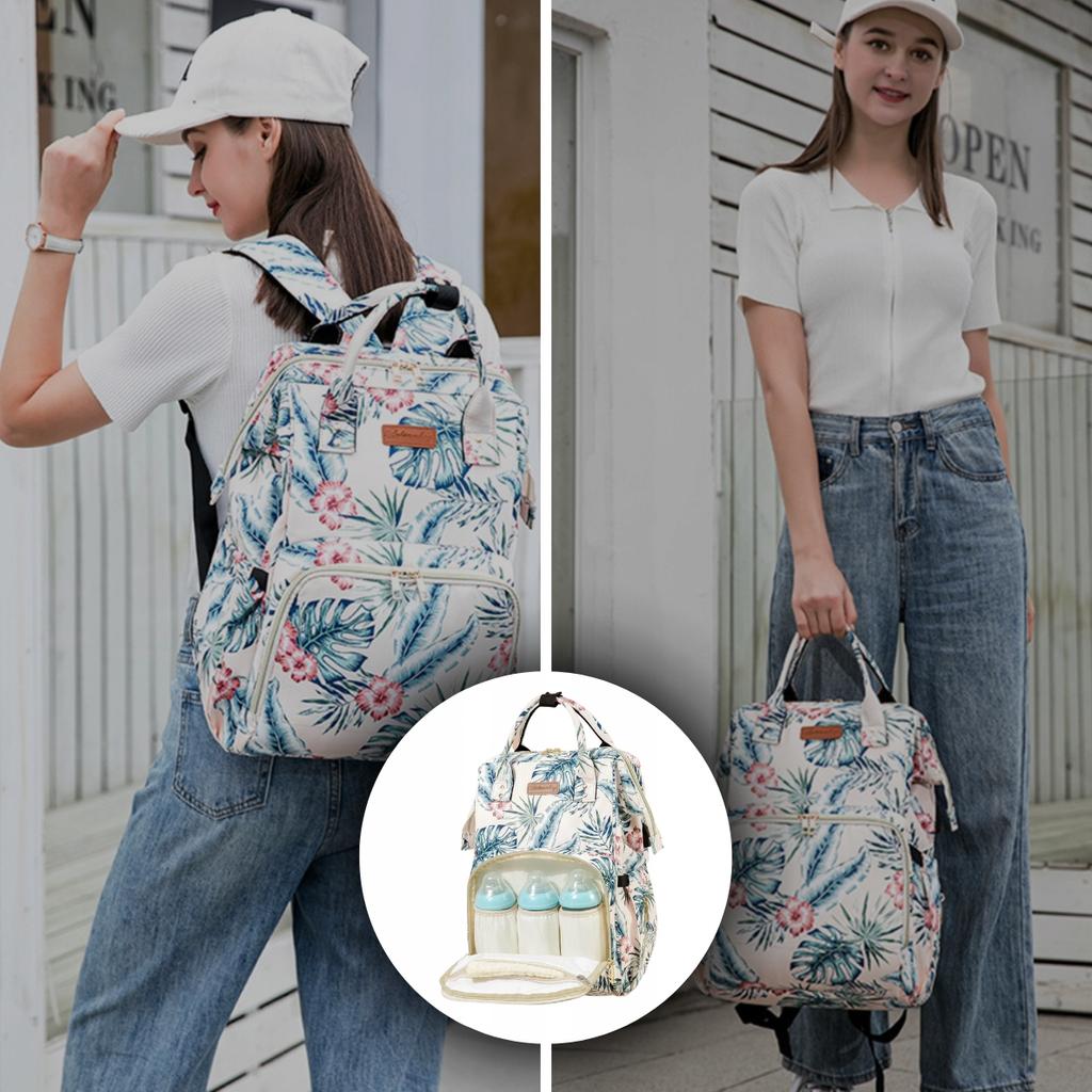 Backpack Bag For Stroller Organizer For Mom And Baby 3 In 1 Thermal For A Walk