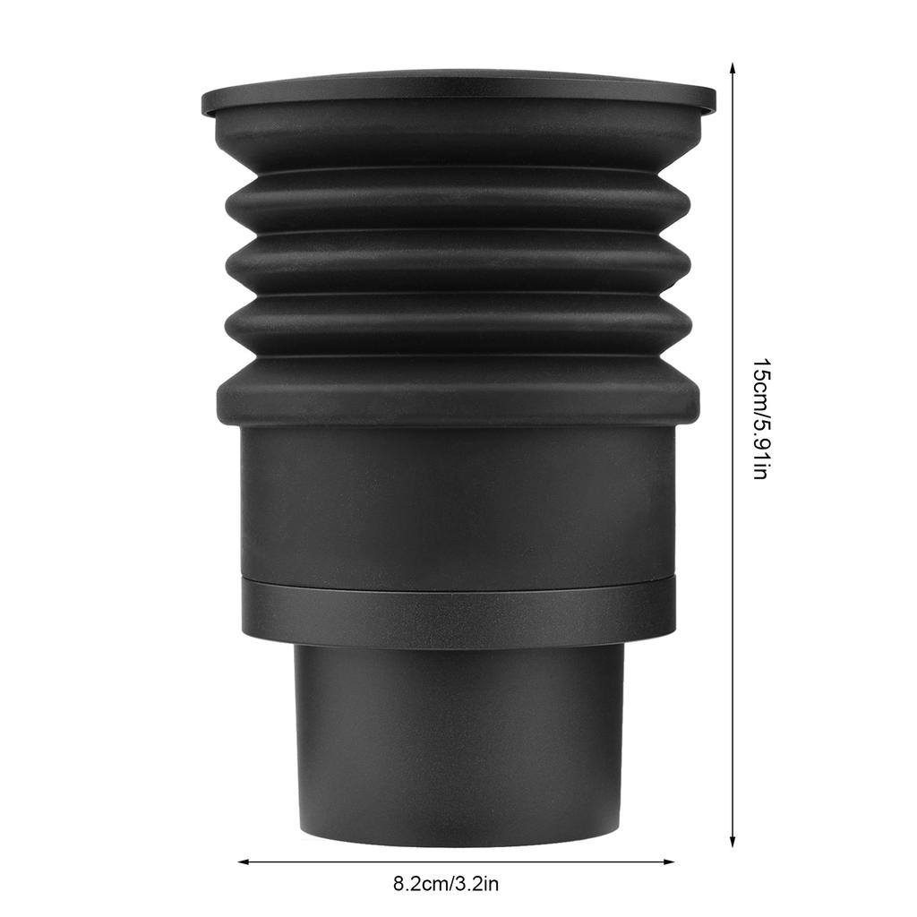 Бункер для одной дозы из алюминиевого сплава с силиконовой помпой, аксессуар для кофемолки, замена для MAZZER Mini Coffee