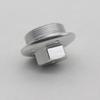 Black Aluminum Motorcycle Engine Oil Drain Plug & Cap Accessory