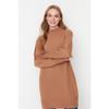 Camel Half Turtleneck Knitwear Sweater Tctaw22kz1086