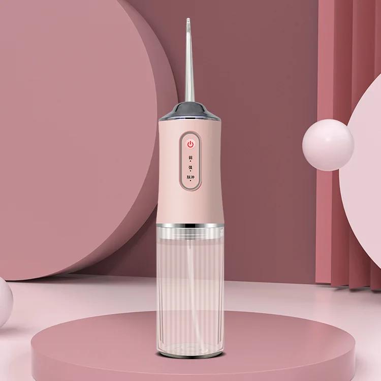 USB электрический ирригатор для полости рта, портативный стоматологический водный ирригатор, перезаряжаемая водоструйная нить, зубочистка, 4 струйных наконечника, несколько режимов