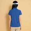 Callaway Футболка с коротким рукавом и воротником-стойкой UV для C25134202 Размер S Женская (Растягивающийся, Защита) Гольф, 1110_Синий,