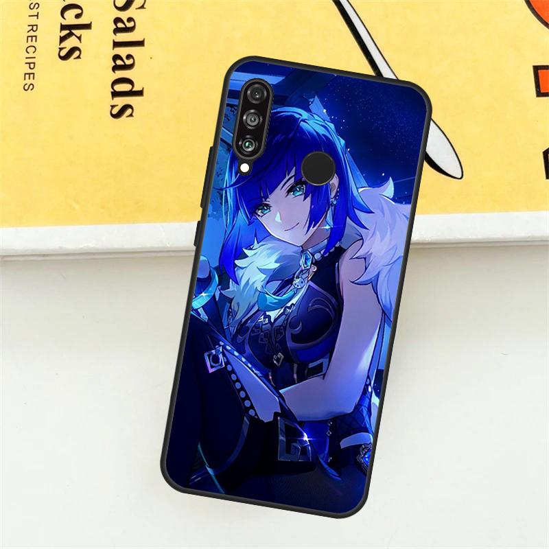 Yelan Genshin Impact For Huawei Nova 12S 12i 9 10 SE 7i 8i 11i Y60 Y61 Y70 Y72 Y73 Y90 Y91 P20 P40 P30 Lite Case