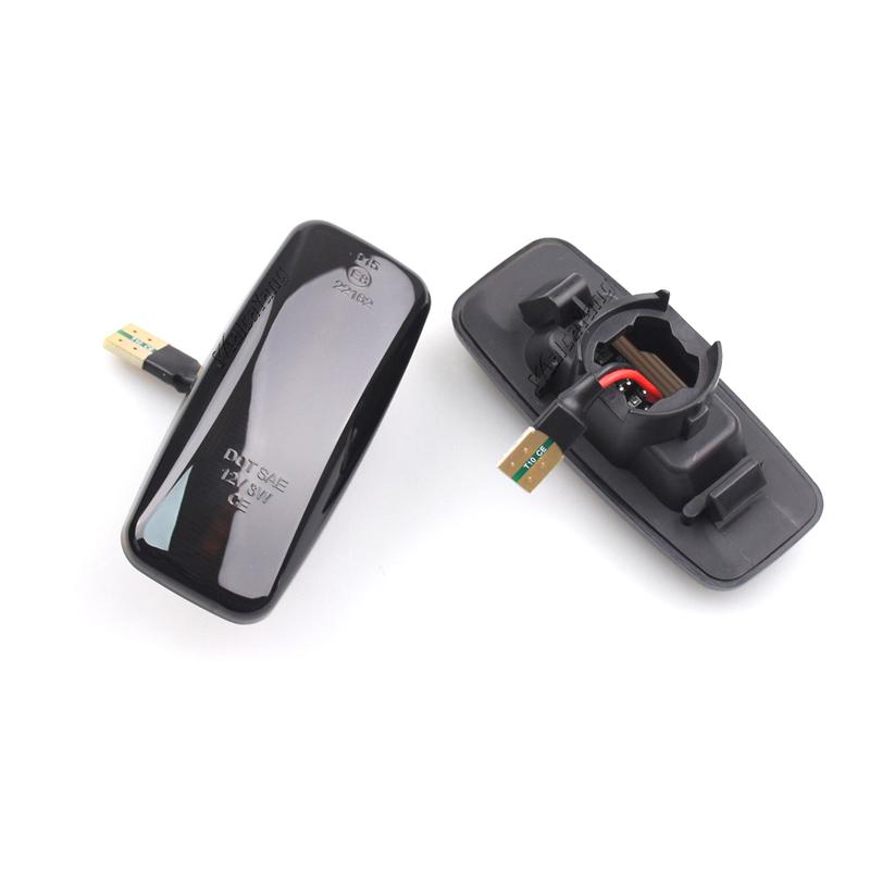 2pcs NEW LED Side Marker Turn Signal Light Dynamic Blinker For Nissan Sylphy Bluebird Sunny Teana J31 Murano 2006-2011