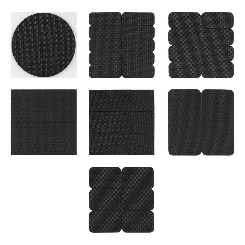 Sofa Anti-slip Mat Table Feet Covers Furniture Leg Pads Floor Protectors Square Round Rectangle