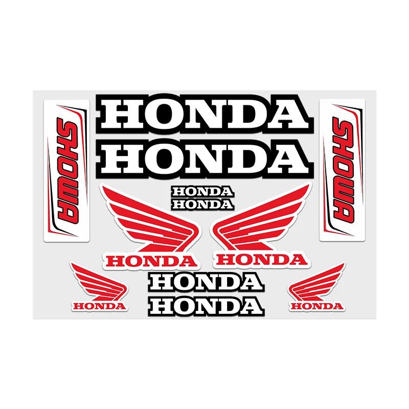 AAADK1 Stickers Moto Sticker Auto Body Bumper For Honda Windows Motorcycle Helmet Laptop Walls Vinyl Decal Car Tuning