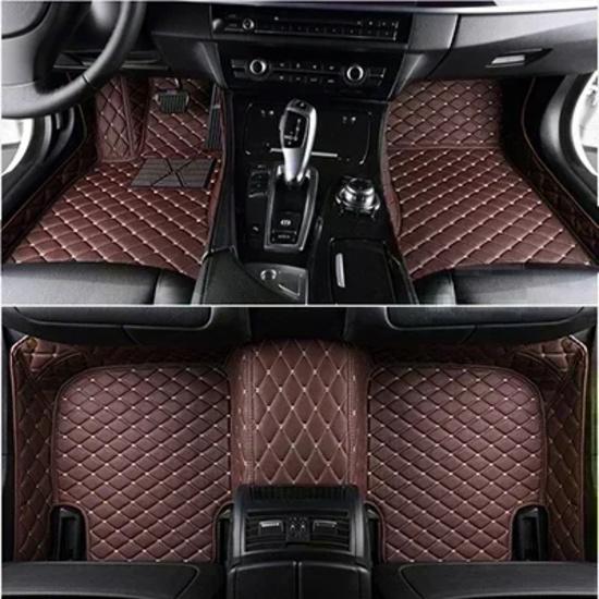 Custom 3D Full Coverage Car Floor Mats for Fiat 500 500X 2011-2012 Year Interior Details Auto Accessories