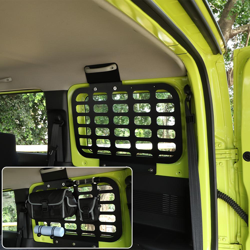 Кронштейн для хранения багажника автомобиля, полка для багажника Suzuki Jimny 2019-2023, аксессуары для интерьера, 2 шт., черный