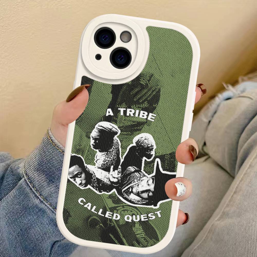 Чехол для телефона от поп-группы A Tribe Called Quest для iPhone 16 15 14 13 12 11 Pro Max Plus Кожаный Мягкий Чехол