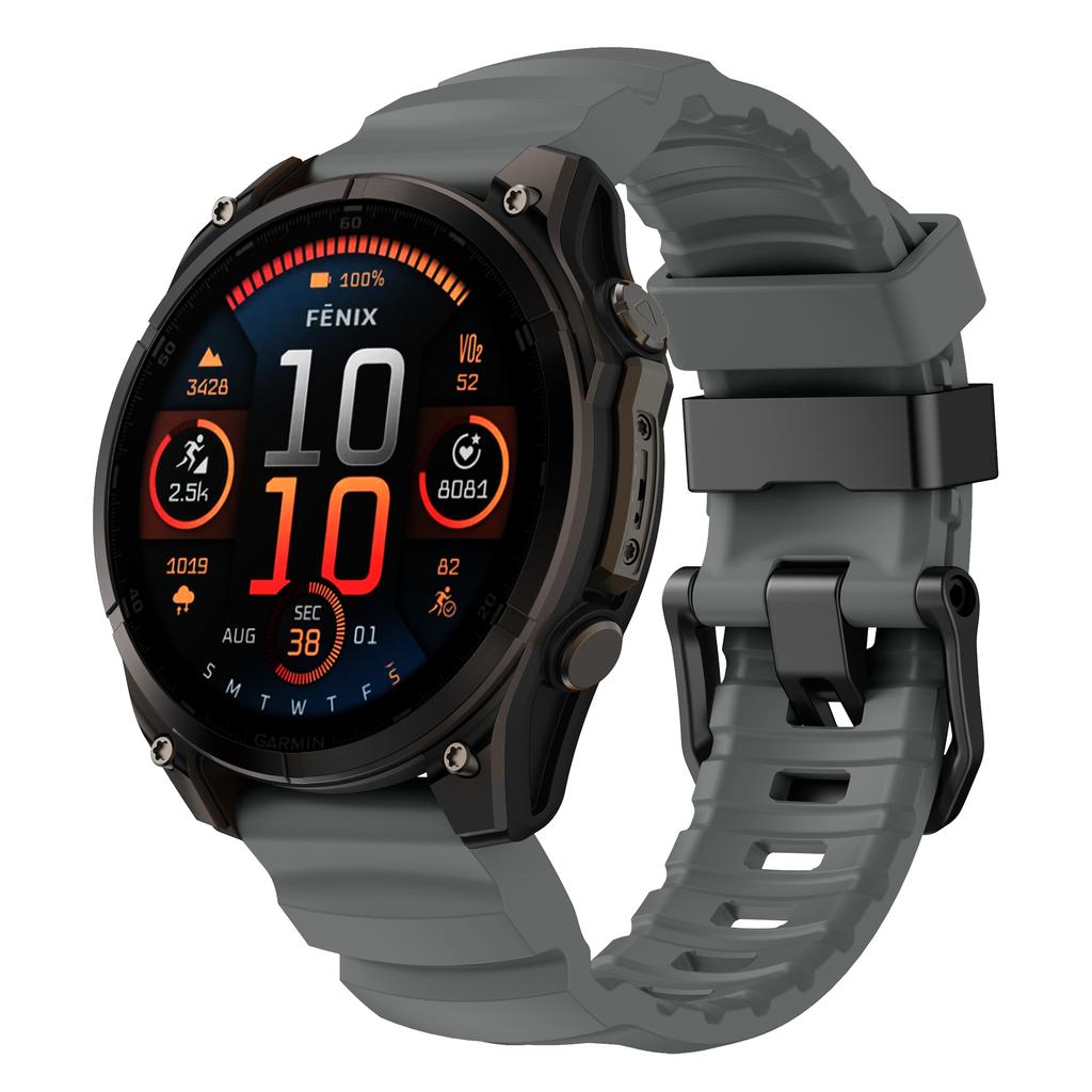 22mm 26mm Strap For Garmin Tactix8 Silicone Band for Garmin Fenix 8/7X Pro/E Enduro 3 Bracelet For Forerunner 970-965/Instinct 3