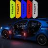 Reflective Car Stickers: Luminous Safety Decals for Electric Cars, Wheels, and Body - Night Warning.