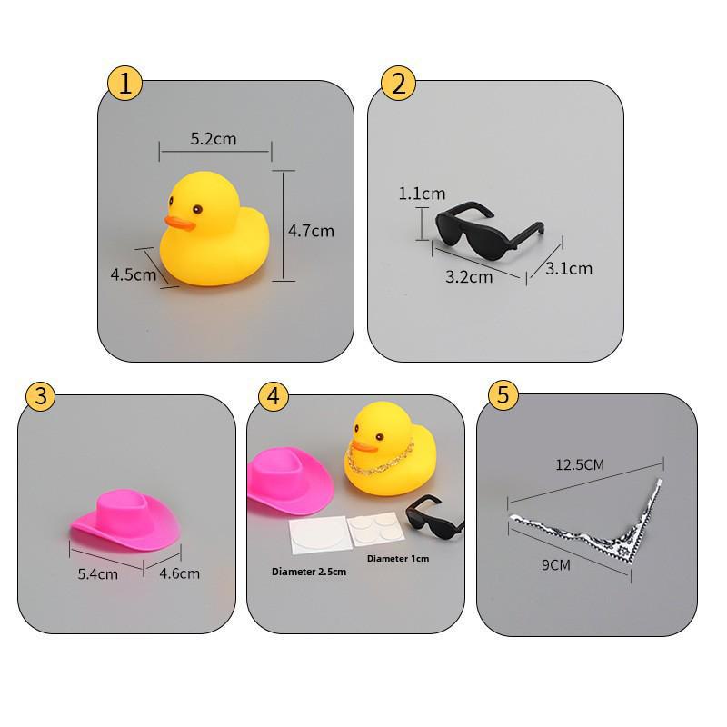 Магазин чая Western Cowboy Duck Milk Tea Shop Подарки: Игрушки для детского игрового домика с темой «Маленькая желтая уточка»