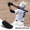 1/2 шт. сменная подкладка для подбородка для софтбольного шлема, дышащая, приятная для кожи, износостойкая, впитывающая пот, бейсбольная подкладка для софтбольного шлема, чашка для подбородка