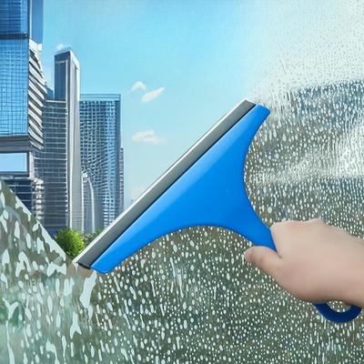 Силиконовый противоскользящий стеклоочиститель - Бытовой инструмент для чистки окон - Очиститель для автомобильных керамических стекол