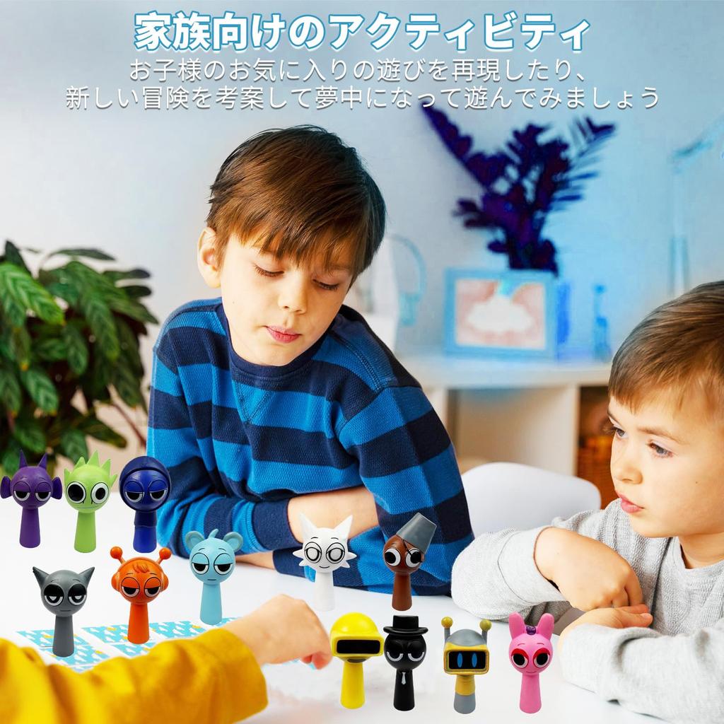 АниНако Фигурка-модель Спранки - Коллекция Игровых Персонажей Мини-Игрушка - Игрушка Спранки - Высота 4-5 см (Набор из 24 шт.)