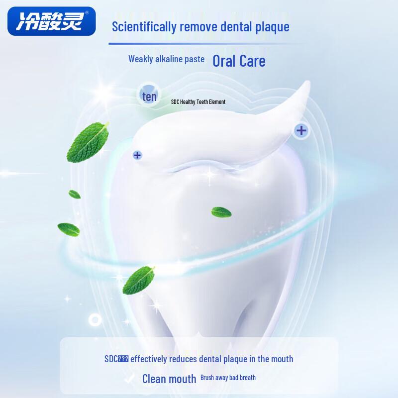 Leng Suan Ling Antibacterial Anti-Sensitive Cool Mint Toothpaste