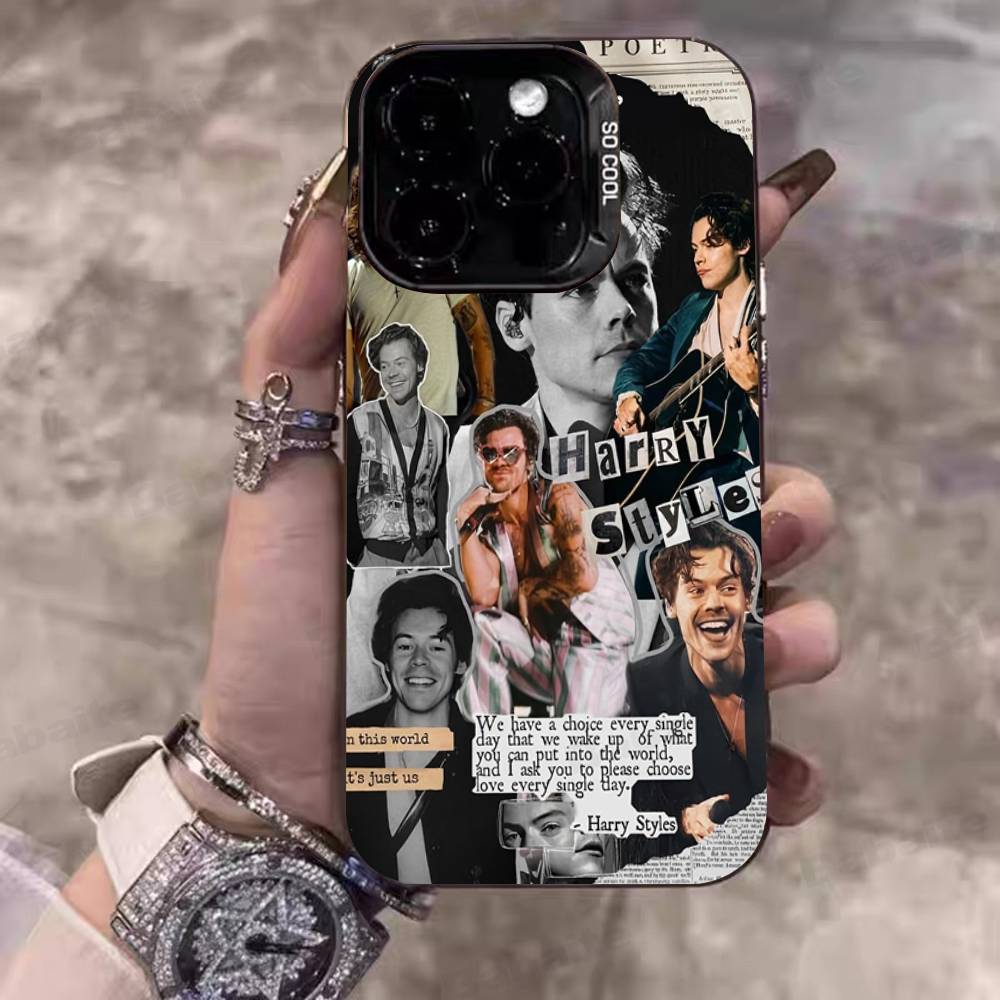 Знаменитые чехлы для телефона H-Harris Singer S-Styles Для iPhone 17 16 15 14 13 12 11 Plus Pro Max Pro Цвет Матовый Чехол