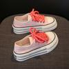 Canvas Shoes Female 2025 Summer Ins Versatile Thick Bottom Plate Shoes Spring And Autumn Casual Shoes TP229