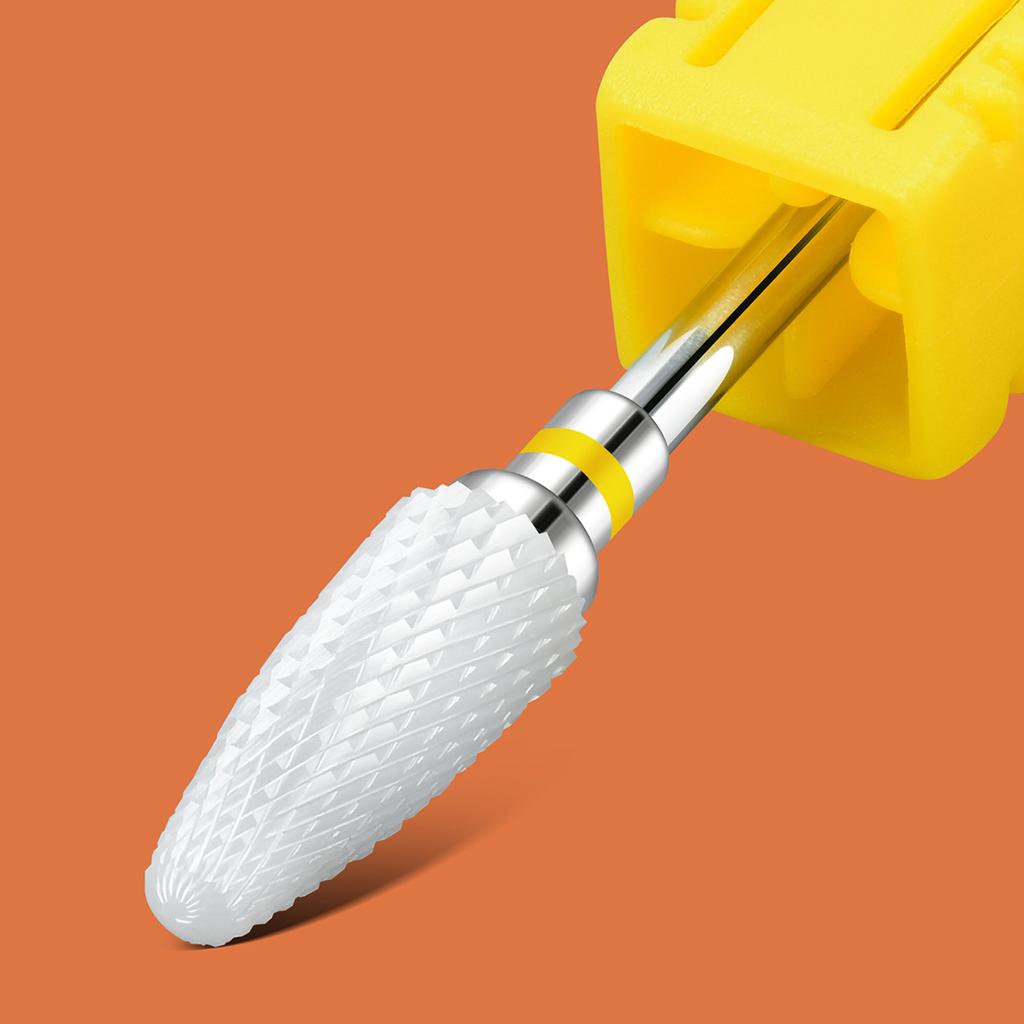 Твердосплавные вольфрамовые насадки для ногтей, фрезы, электрические сверла для ногтей, инструменты для очистки кутикулы для педикюра, маникюрные буферы, дрель