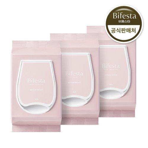 Bifesta Micellar Cleansing Tissue Serum Moist 46 Sheets (3 Pack)_636155