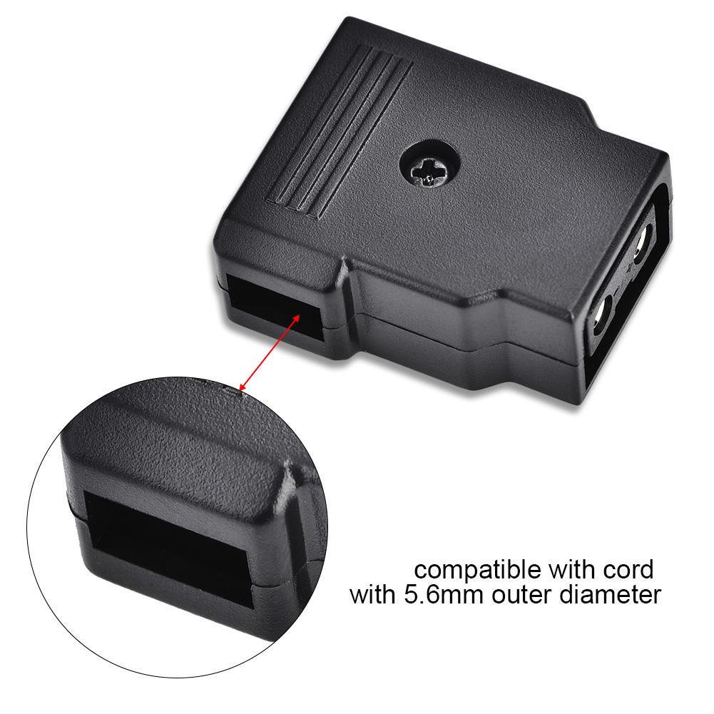 D Tap B Type Female Rewirable Socket Plug Accessory for Anton V Mount Camera Battery