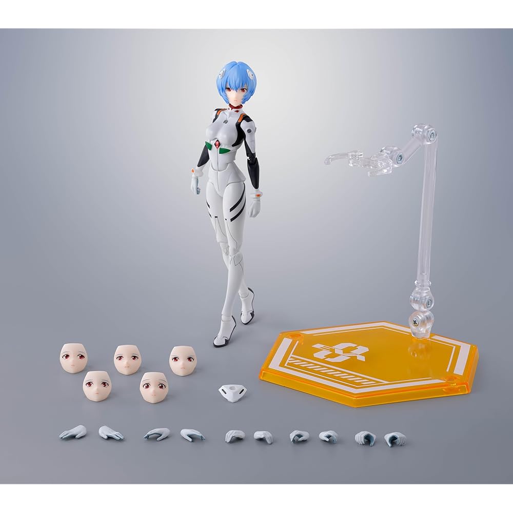 НАРОДЫ ТАМАШИИ SH. Figuarts Евангелион Рей Аянами 135 мм ПВХ АБС Окрашенная Фигурка