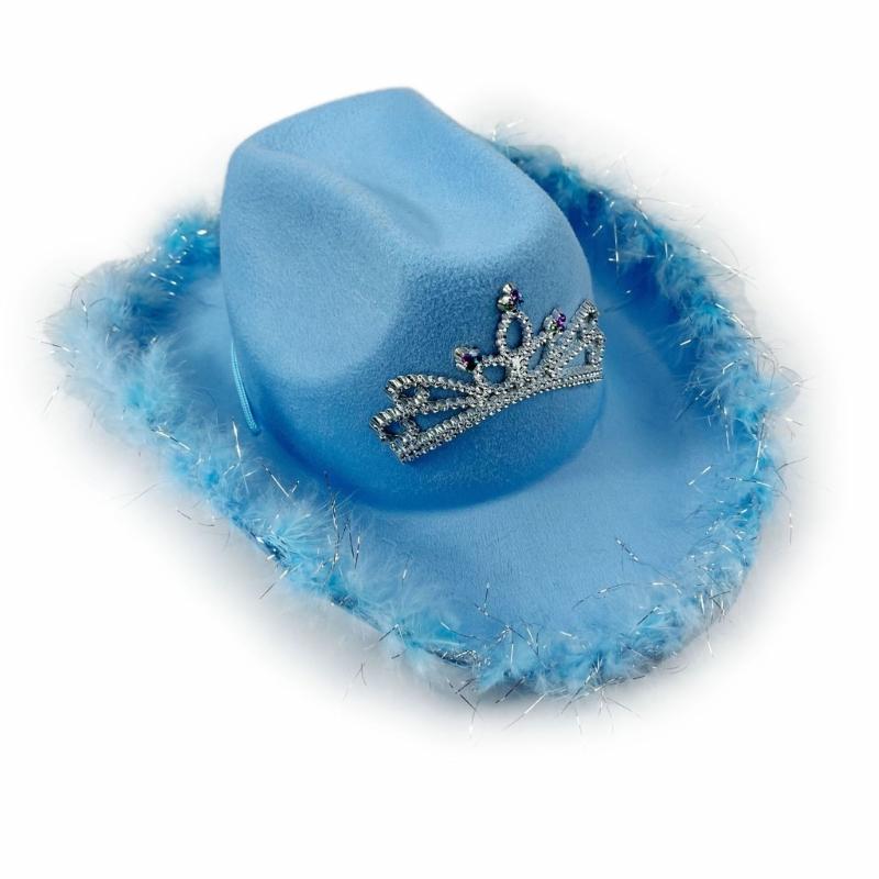 Ковбойская кепка для девичника, шляпа-федора для невесты, шляпа для свадебного торжества, ковбойская шляпа для девочек, карнавал, вечеринка, фотосессия, кепка