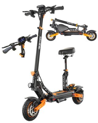 Складной электрический самокат Kukirin G2 Max, двигатель 1000 Вт, аккумулятор 48 В 20,8 Ач, максимальная скорость 55 км/ч, запас хода 70 км, 10-дюймовые колеса