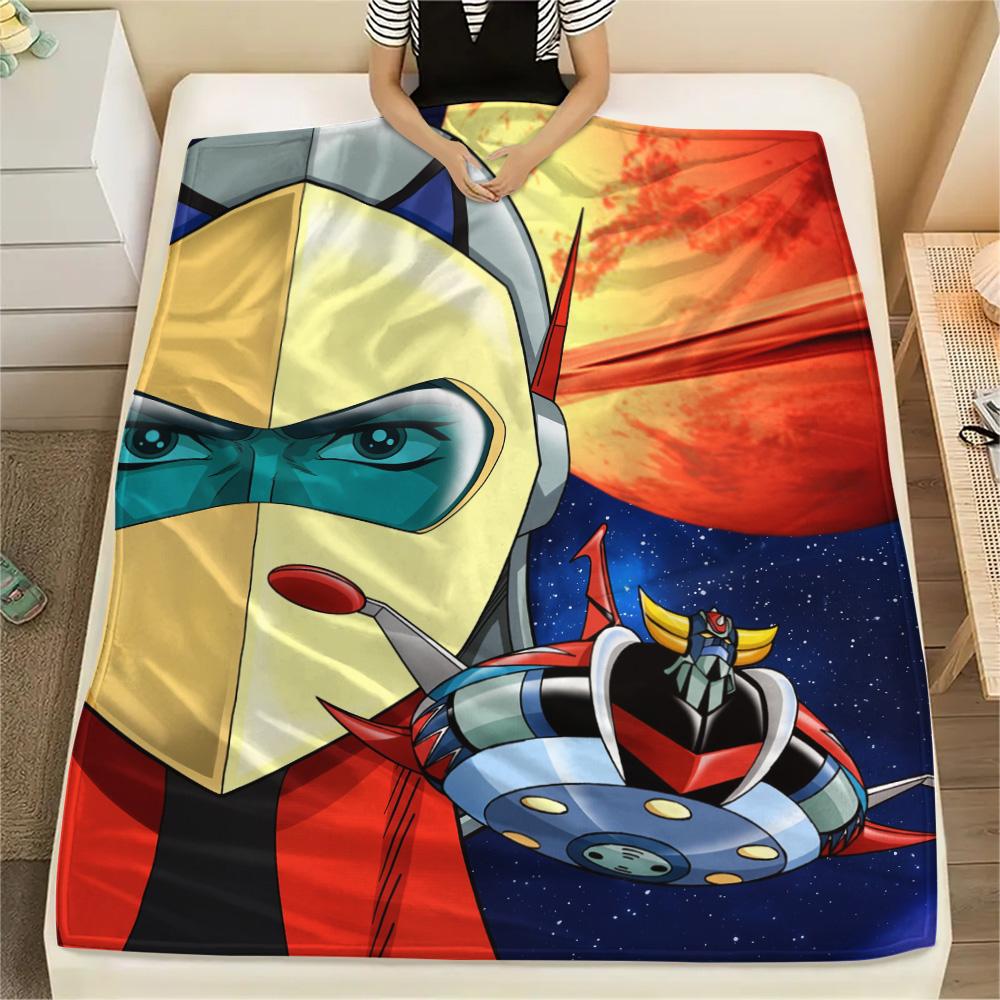 Daisuke Kadota Print Flannel Blanket, High quality Comfortable for All Seasons, Home Decor, Warmth and Comfort