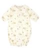 Newborn All Snoopy Newborn All Open Front Jacquard Clothes Dress Coverall Baby Clothes All Over Pattern [Peanuts] Two-Way Two-Way 50-70
