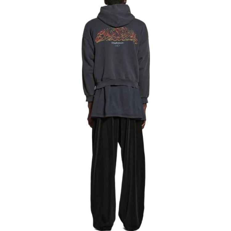 Balenciaga Толстовка с молнией Offshore, средняя посадка 770939TPVM91568