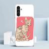 Чехол для телефона Lavaza Sphynx Sphinx Cat для Samsung Galaxy A17 A37 A57 A16 A15 A14 A13 A56 A55 A54 A53 A36 A35 A34 A33 A26 A25 A24 A
