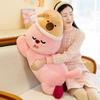 Adorable Capybara Plush Sleep Hat Lovable Rubi Doll Unique Plush Pillow Gift For Girls