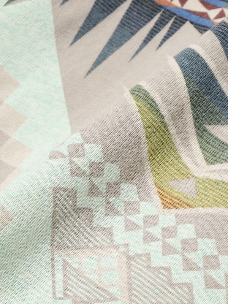 B:MING LIFE STORE by BEAMS PENDLETON Back Print T-Shirt, Women's, Mint, XS