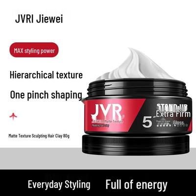 Матовая глина для укладки волос для мужчин JVR