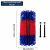 Quick-Connect System Livestock Grooming Brush Deep Massage Back Scratching Brush  For Horse