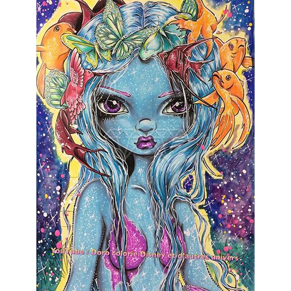 5D DIY Алмазная картина Набор Миллениал Девушка Искусство Алмазная вышивка Стразы Украшения для дома