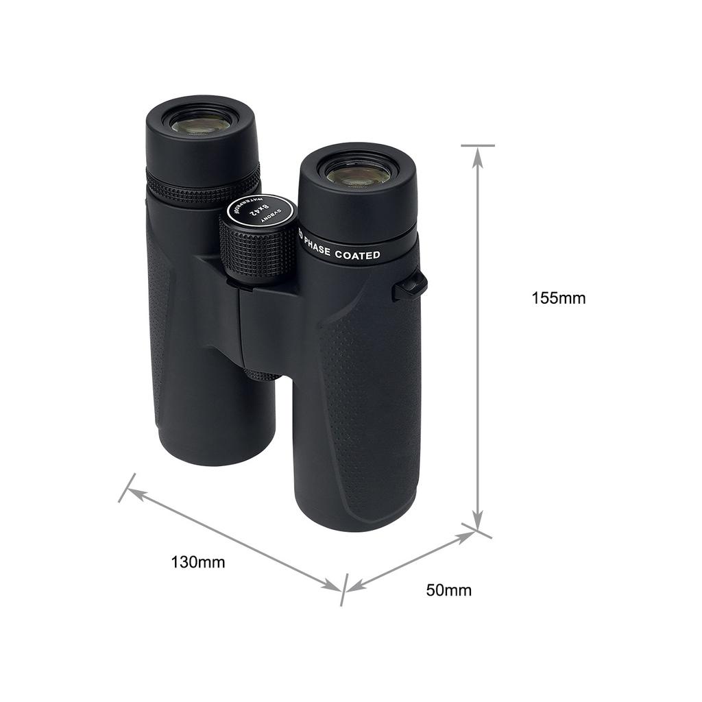 Головка телескопа Ed Glass, магниевый сплав с низкой дисперсией, сверхлегкий корпус, большое поле зрения, телескоп изысканного качества, 8x42