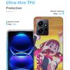 1 шт. Чехол для телефона Очако Урарака для Redmi 12 13C 14C 12C Note 14 13 Pro Plus 10 10A 10C 9 9A 9C 9T K70 K80 Pro 8 8A Прозрачный ТПУ