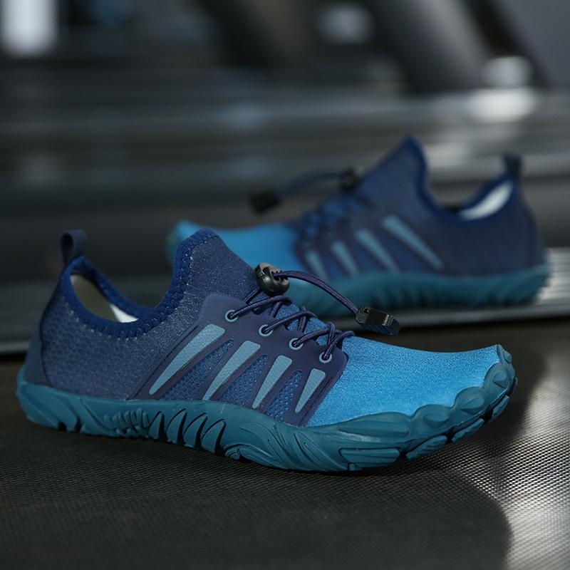 Fashion New Couple Water Shoes Aqua Shoes Five-finger Swimming Shoes 35-46 Size Beach Sports Shoes Fashion Men's Fitness Shoes