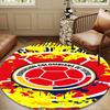 Colombian national football team Round mat, Anti-slip Circle Carpet Chair rug For livingroom,Bedroom, doormat home decor Gift Christmas Gifts